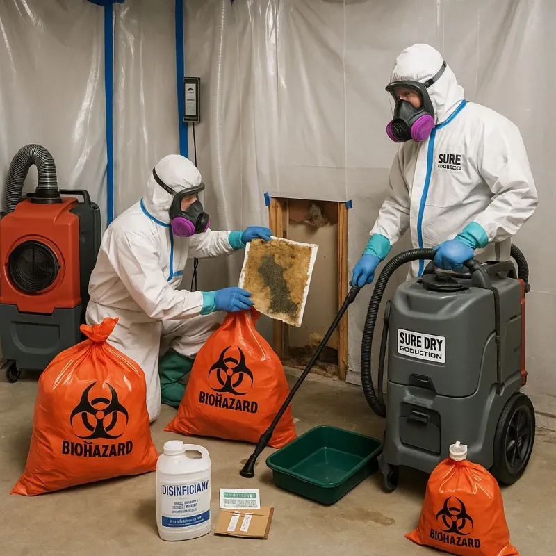 Contaminated Water Handling Protocols process in Wamego, KS